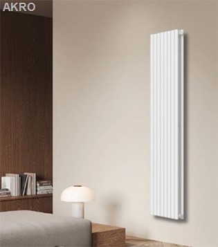 Grzejnik pionowy INVENA V20 2000x480 biały